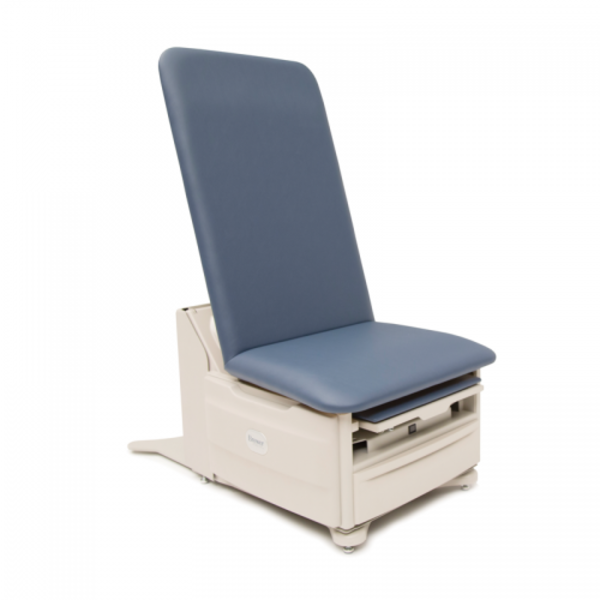 Graham-Field FLEX Access High Low Exam Table, Drawer Warmer, Euro Top, Tapestry Red 5801-26